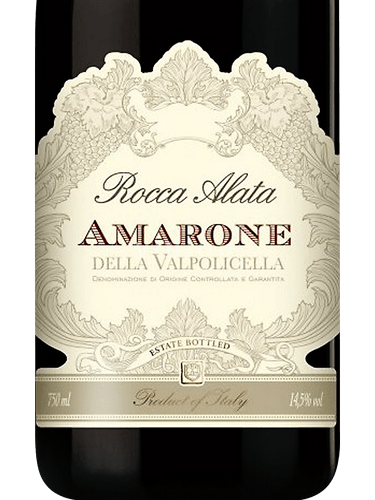 Vénétie Amarone della Valpolicella Rocca Alata 2015