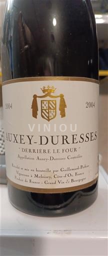 Burgundi Auxey-Duresses Guillaume Prieur Derrière le Four 2004