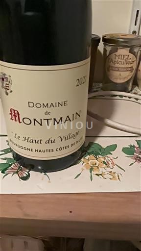 Burgund Ikke spesifisert Domaine Montmain Le Haut du Village 2021