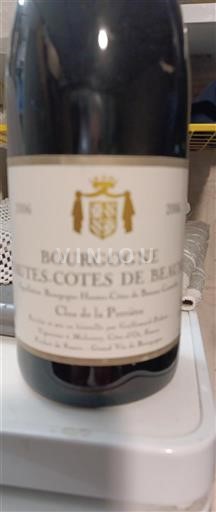 Bourgogne Domaine Bourgogne Hautes Côtes de Beaune Clos de la Perrière 2016