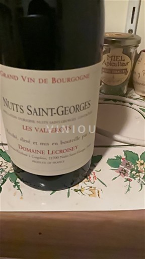 Burgund Nuits-Saint-Georges Domaine LeCroisey Les Vallerots 2019