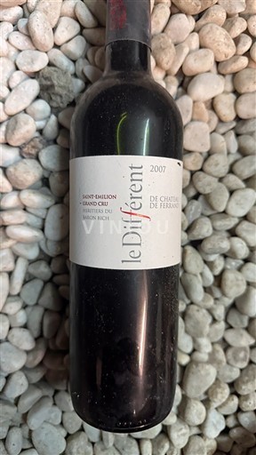 Bordo Сент-Емилион Гранд Кру Grand Cru Château Ferrand Le Différent 2007