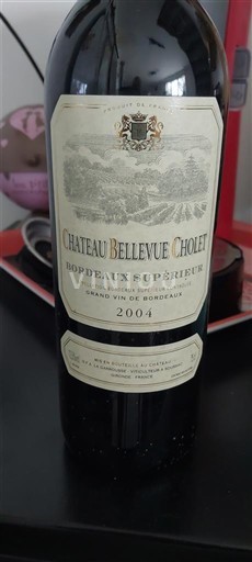 Bordo Bordo superior Château Bellevue Cholet 2004