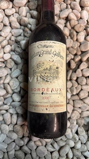 Burdeos Bordeaux Château Grand-Guilhem 2000