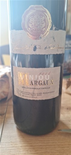 Bordo Margaux Saint Loubès 2004