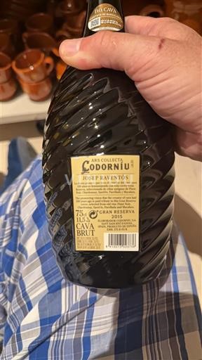 Katalonja Kava Codorníu Ars Collecta Josep Raventós Gran Reserva 2015