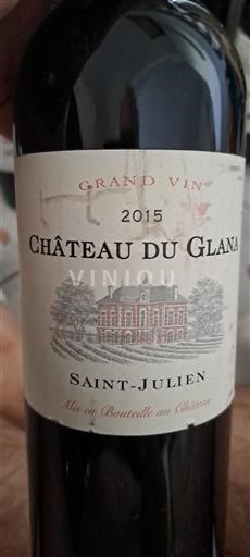 Bordeaux Saint-Julien Château du Glana 2015