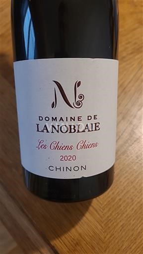Dolina Loare Chinon Domaine La Noblaie Les Chiens Chiens 2020