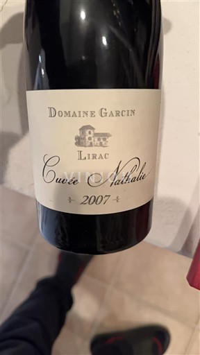 Lugina e Ronës Lirac Domaine Garcin Nathalie 2007