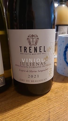 Beaujolais Juliénas Trenel L'esprit de Marius Sangouard 2021