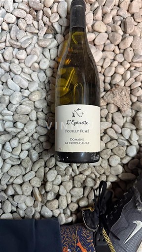 Lugina e Luarës Pouilly-fumé Domaine La Croix Canat L'Épinette 2016