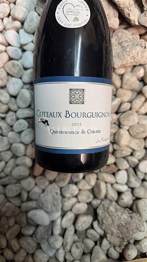 Burgundi Kodra të Burgonisë Jean-Luc Pouzet Quintessence de Griotte 2015