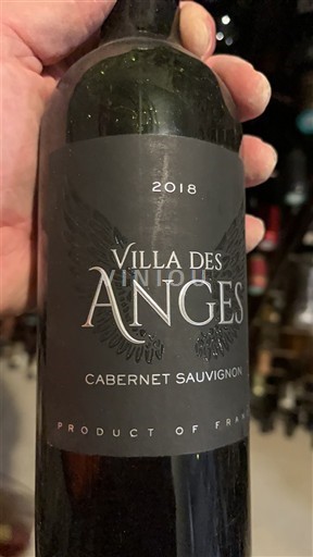 Лангедок и Русијон Окситански регион Villa des Anges Cabernet Sauvignon 2018