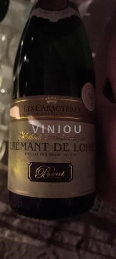 Lugina e Luarës Crémant de Loire Bouvet Les Caractères Jo Viti
