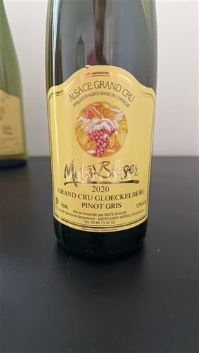 Алзас Nespecificirano Grand Cru Metz Bleger 2020