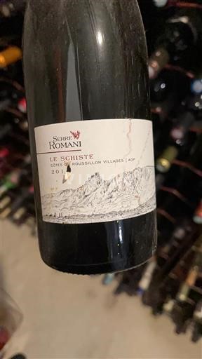 Ruzijon Côtes du Roussillon Villages Serre Romani Le Schiste 2016