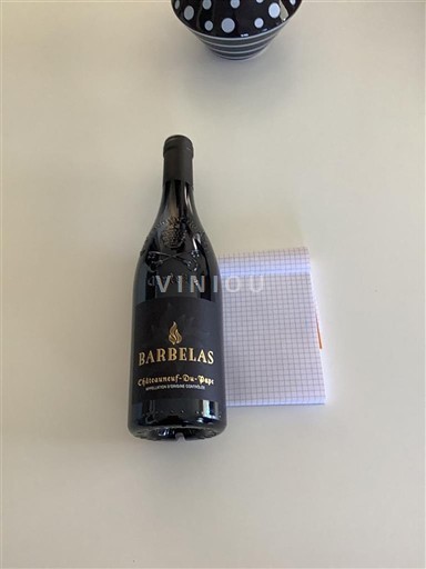 Rona dolina Châteauneuf-du-Pape Barbelas 2021