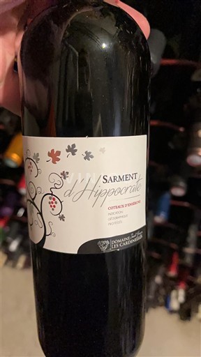 Alpi i Rodoska oblast Кота де Ардеш Domaine Les Cardinaux Sarment d'Hippocrate Non Millésimé