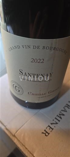 Burgundi Santenay Camille Giroud 2022