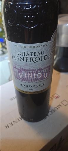 Bordoja Bordo Château Fonfroide 2019