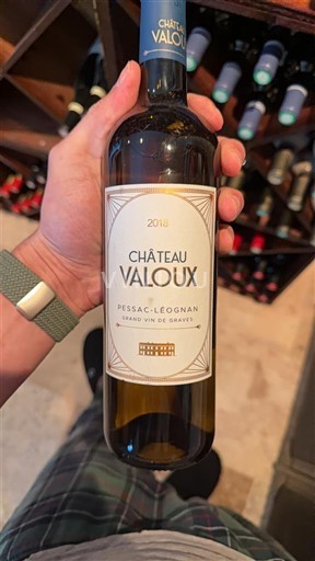 Bordoja Pessac-Léognan Château Valoux 2018