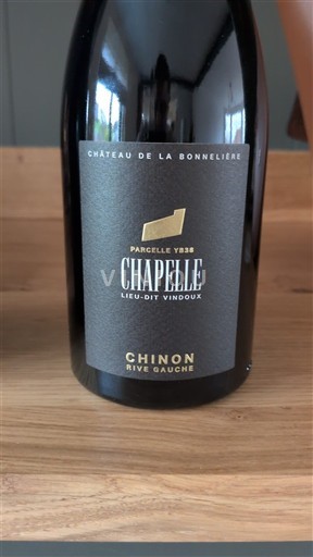 Loiredalen Chinon Château La Bonnelière Chapelle Lieu-dit Vindoux Parcelle 1388 2021