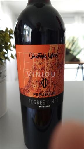 Languedok Minervois Château Pépusque Terres Fines 2017