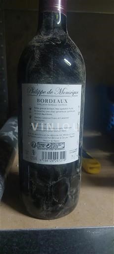 Burdeos Bordeaux Philippe de Monségur Sin añada