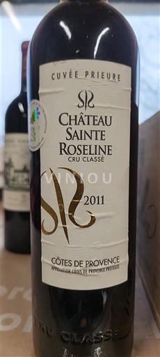 Provence Côtes-de-Provence Château Sainte Roseline Prieure 2011