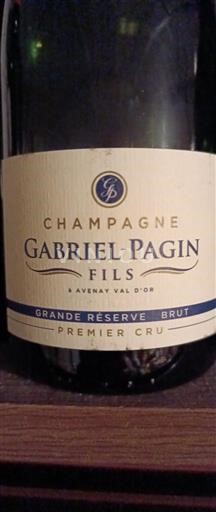 Shampanjë E paspecifikuar Premier Cru Gabriel-Pagin Fils Grande Réserve Jo Viti
