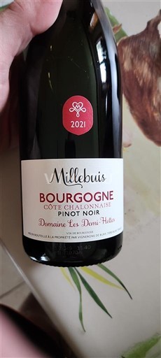 Burgundi Burgundy-Côte-Chalonnaise Domaine Les Deux Hêtres Millebuis 2021