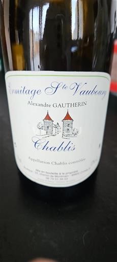 Bourgogne Chablis Ermitage Ste Vaubourg 2019