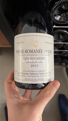 Burgund Ikke spesifisert Premier Cru Domaine Sylvain Cathiard & Fils Les Suchots 2010