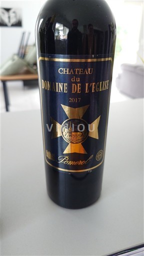Bordoja Pomerol Domaine Domaine de l'Église 2017