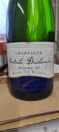Шампања Šampanjac Eustache Deschamps Blanc de Blancs 2002