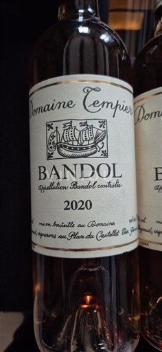 Provence Bandol Domaine Tempier 2020