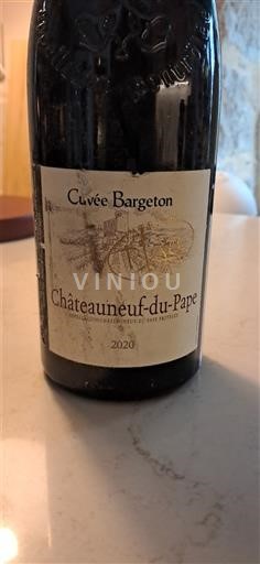 Lugina e Ronës Châteauneuf-du-Pape Bargeton Bargeton 2020