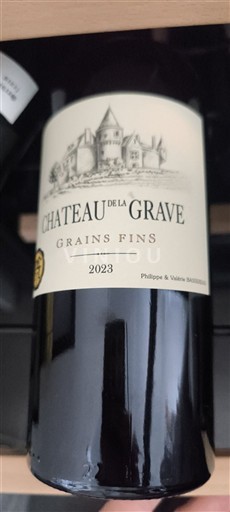 Bordo Кот-де-Бур Château La Grave Grains Fins 2023