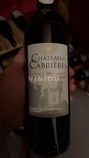 Рона долина Шатонеф-дю-Пап Château Cabrières 2016