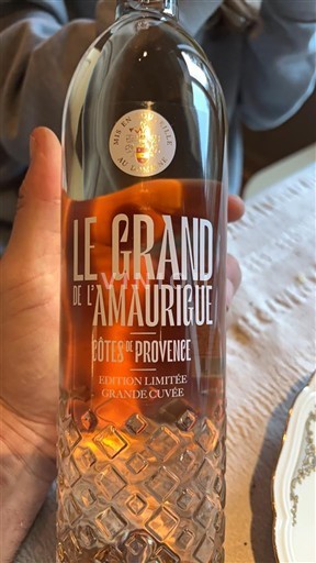 Provence Côtes-de-Provence Domaine L’Amaurigue Le Grand de l’Amaurigue Édition Limitée Grande 2024
