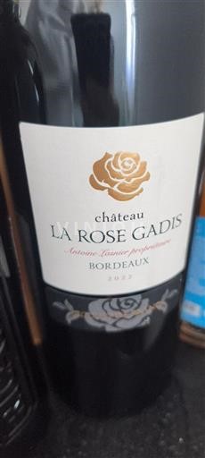 Bordo Château La Rose Gadis 2022