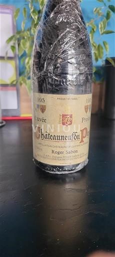 Рона долина Шатонеф-дю-Пап Roger Sabon Prestige 1995