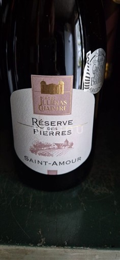 Beaujolais Saint-Amour Cave Juliénas Chaintré Réserve des Pierres Ikke-årgang
