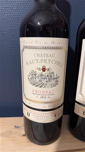 Bordeaux Fronsac Château Haut-Peychez 2016
