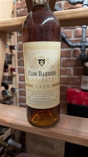 Bordo Сотерн Clos Barbier 1995