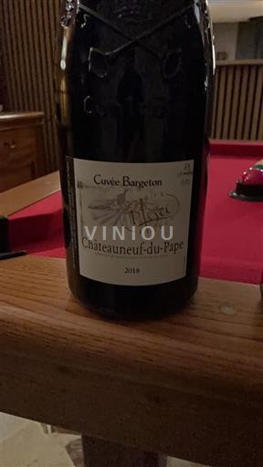 Lugina e Ronës Châteauneuf-du-Pape Bargeton Bargeton 2018
