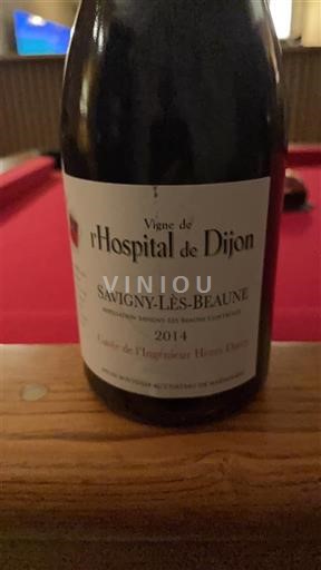 Burgundi Savigny-lès-Beaune Vigne de l'Hospital de Dijon de l'Ingénieur Henri Darcy 2014