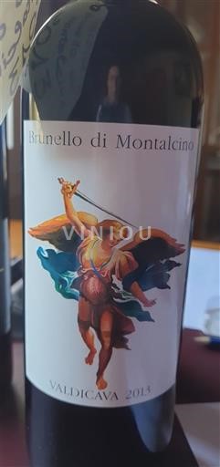 Toskana Brunelo di Montaldžino Valdicava 2013