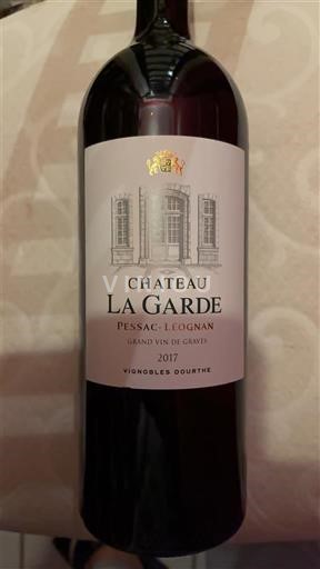 Bordo Pessac-Léonjan Château La Garde 2017