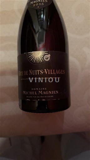 Burgundi Côte de nuits fshatra Domaine Michel Magnien 2013